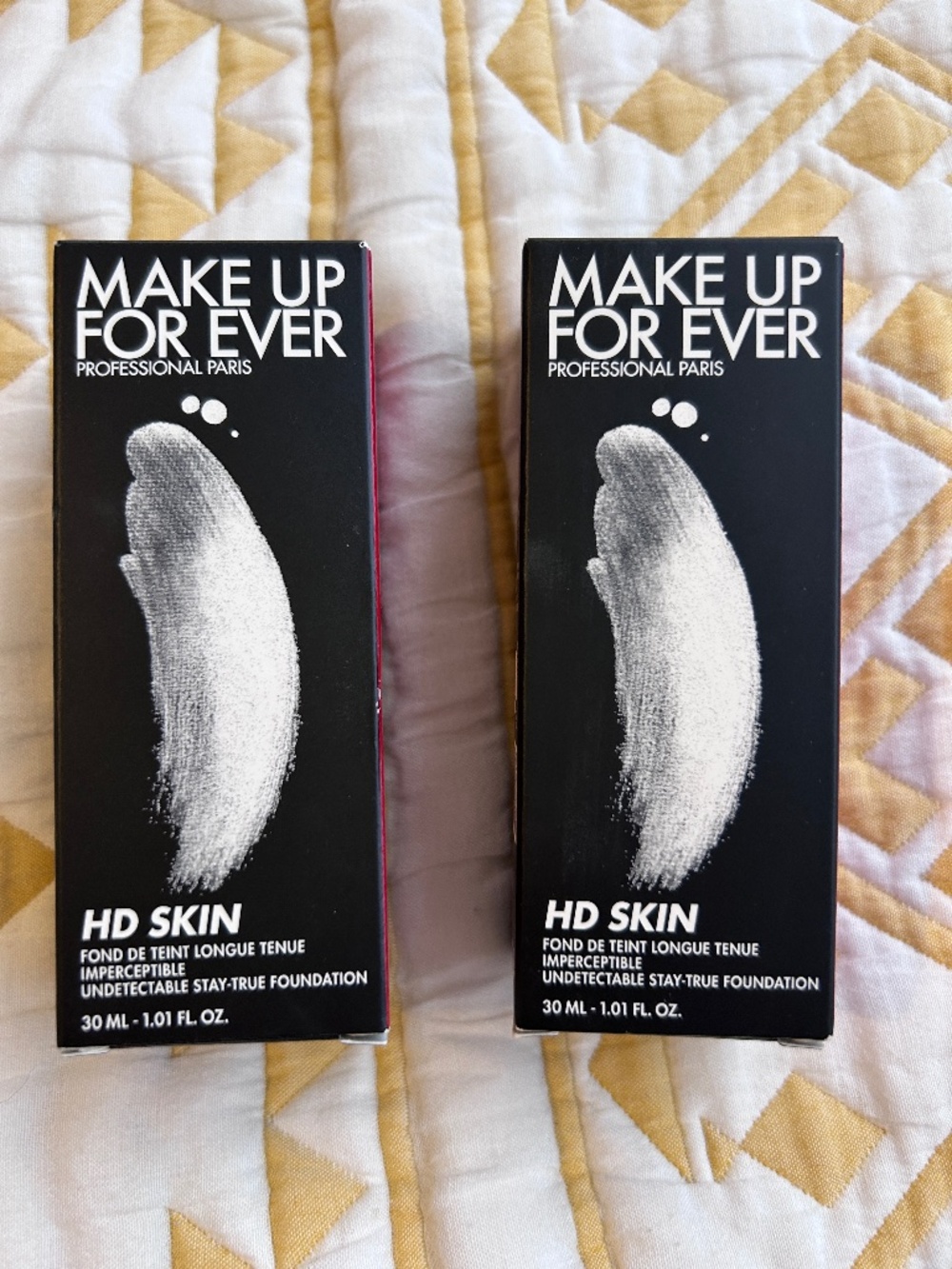 Make Up For Ever HD Foundation on 1N14 - Natural Beige Shade